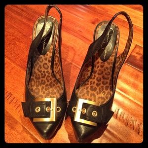 Jessica Simpson black heels